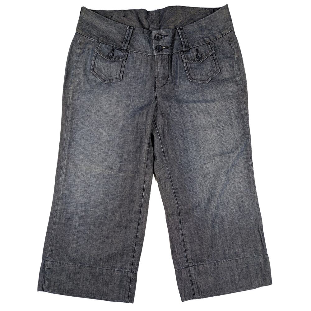 Lucky Brand Y2K Chambray Cropped Jeans Size 30
